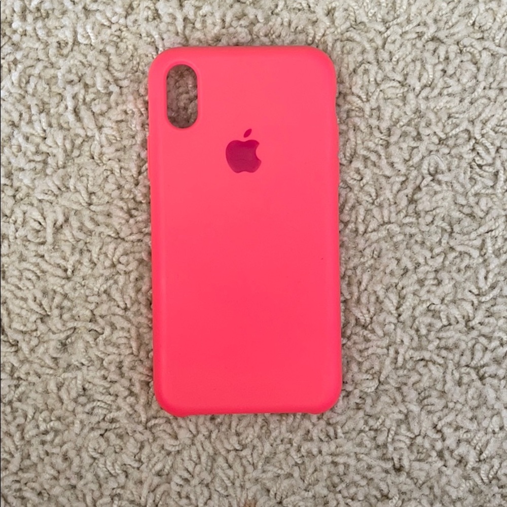 Apple iPhone XS Silicon Case 💗
